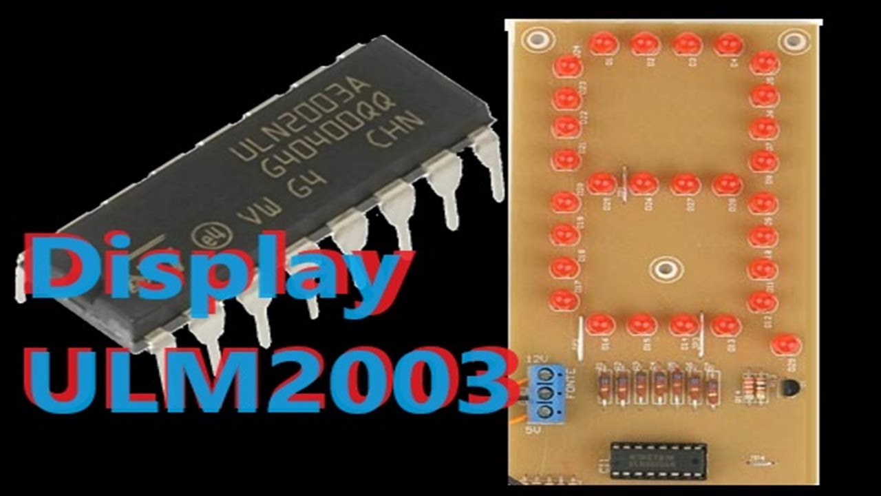 ARDUINO ULN 2003 4 LED 3MM INDICADORES