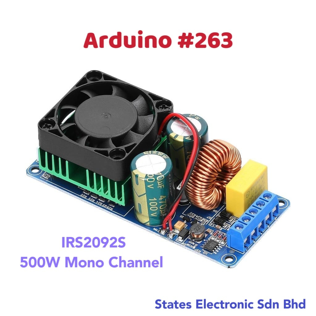 ARDUINO AMPLIFICADOR 500W