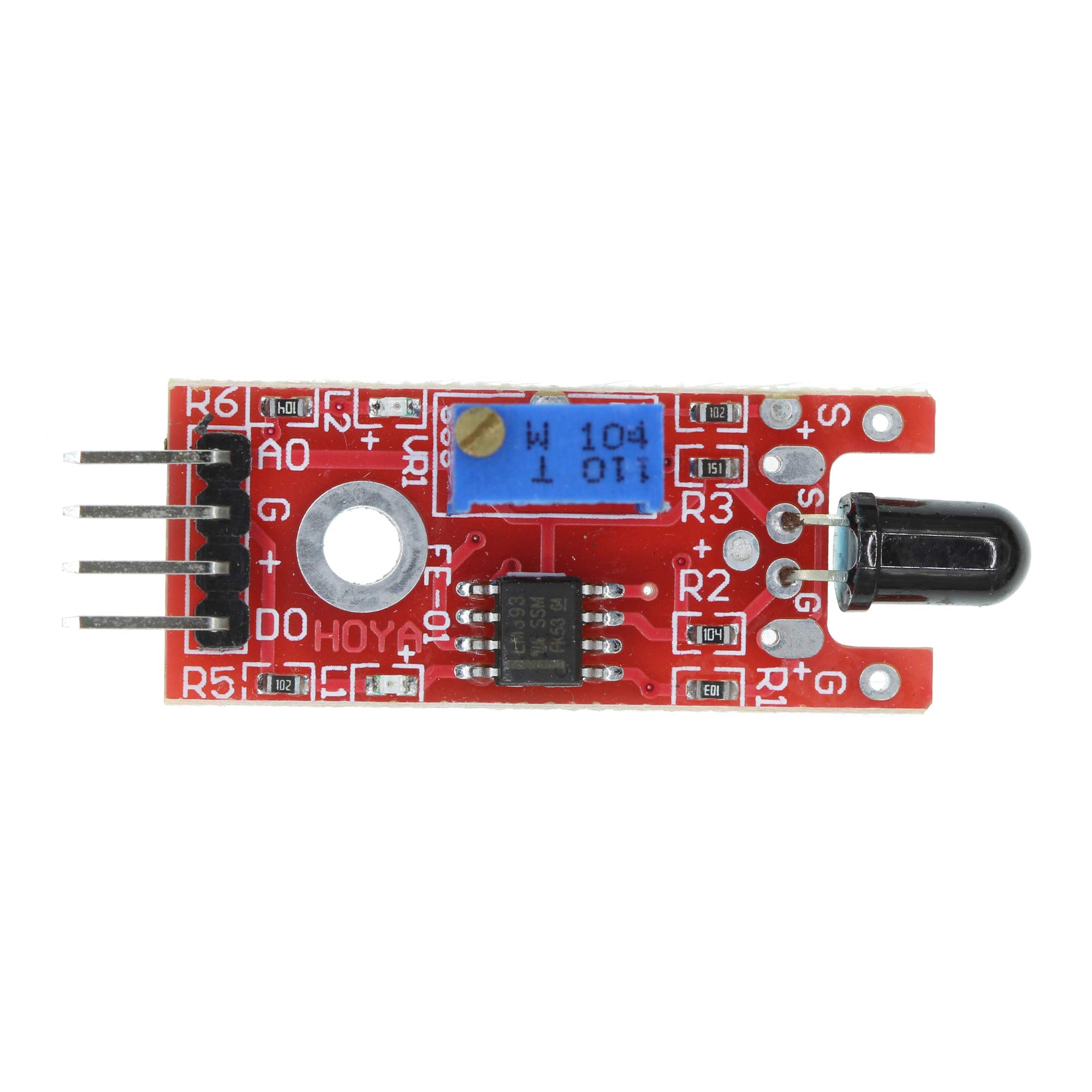 ARDUINO SENSOR LLAMA ROJA