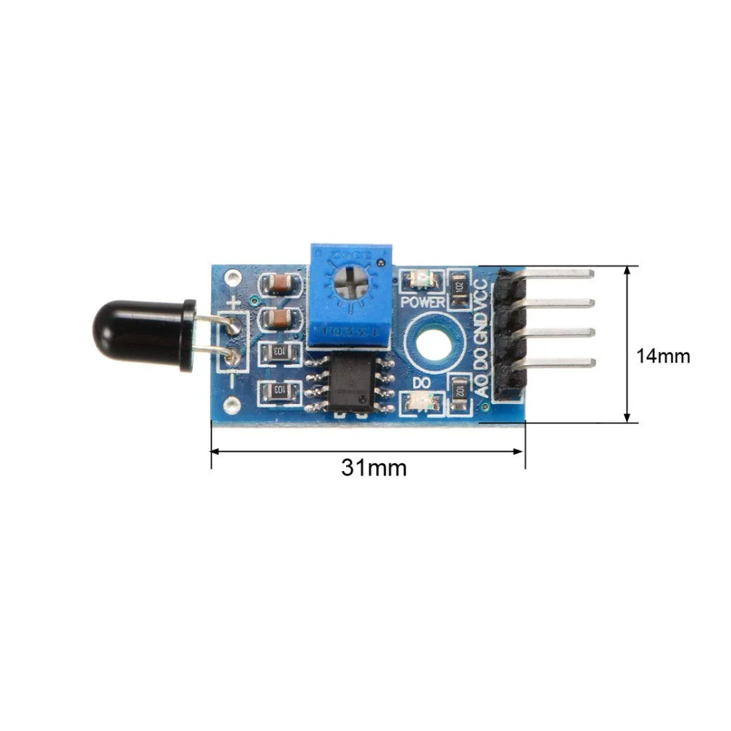 ARDUINO SENSOR LLAMA AZUL