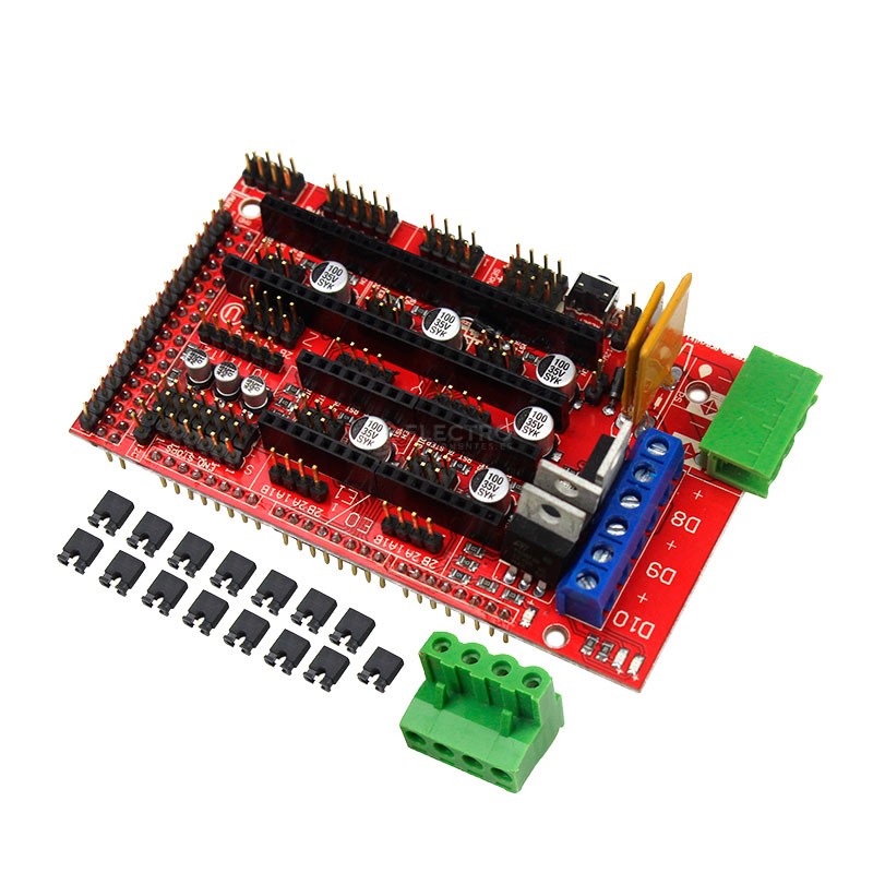 SHIELD RAMPS 1.4 PARA ARDUINO MEGA E IMPRESORA 3D
