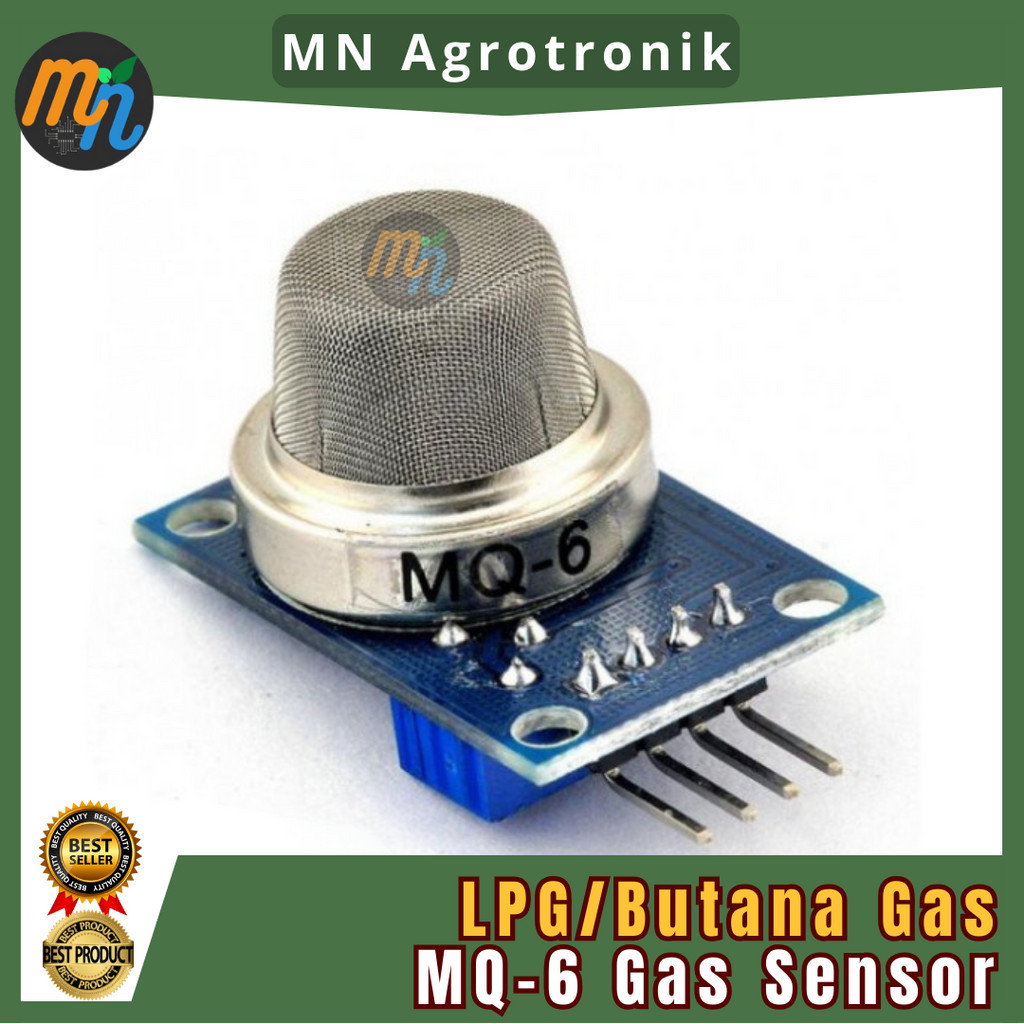 SENSOR GAS BUTANO MQ6