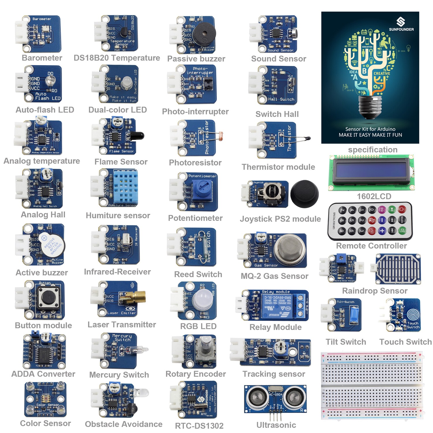 ARDUINO SENSOR COLORES