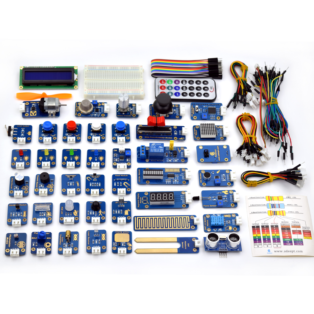 ARDUINO SENSOR COLORES