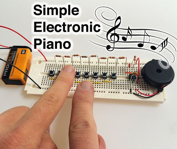 SET CIRCUITO PIANO ELECTRONICOELECTRICO