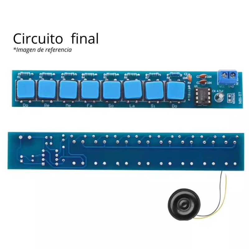 SET CIRCUITO PIANO ELECTRONICOELECTRICO
