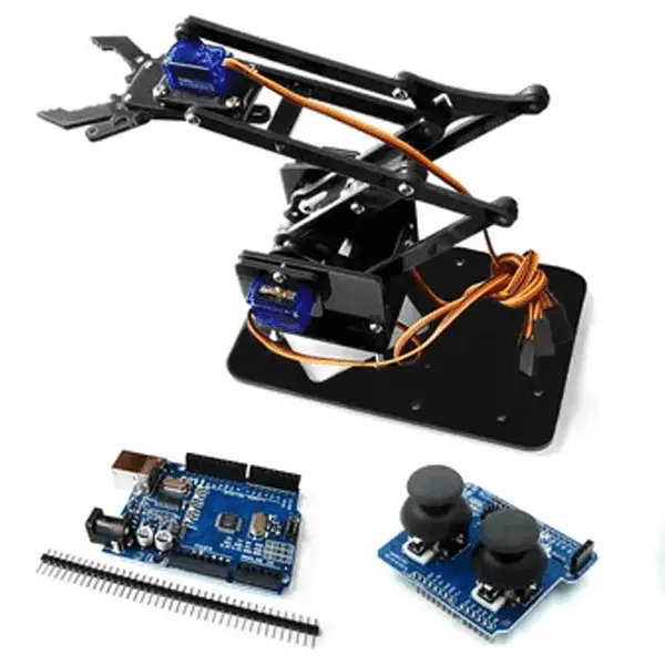 ARDUINO ROBOT DE BRAZO HIDRAULICO