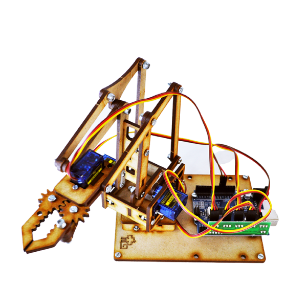ARDUINO ROBOT DE BRAZO HIDRAULICO
