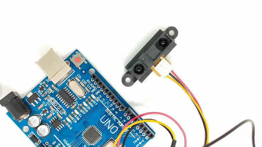 ARDUINO SENSOR SHARP 2Y02