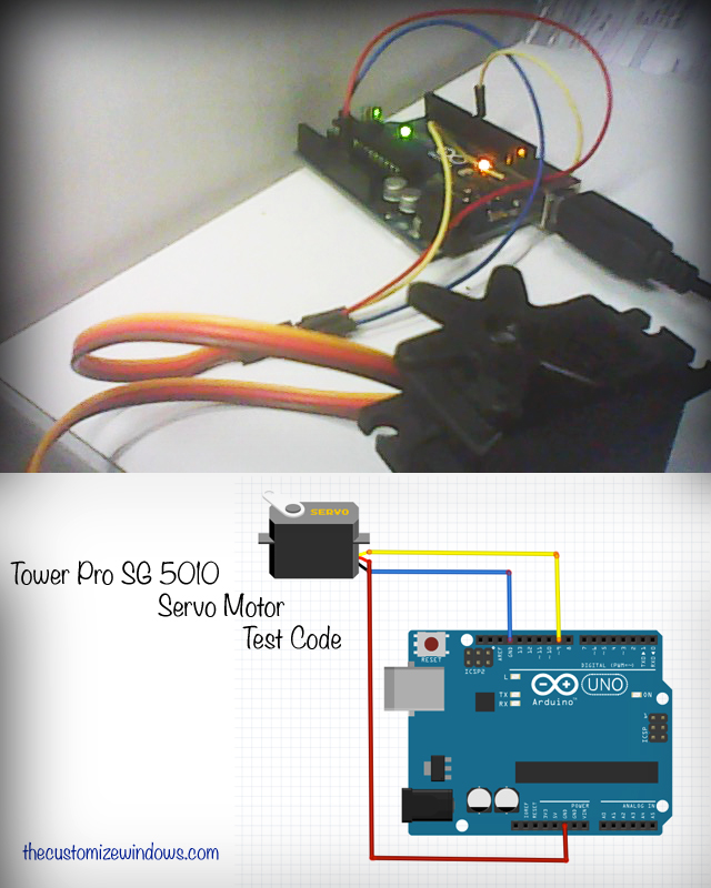 ARDUINO MOTOR SG5010