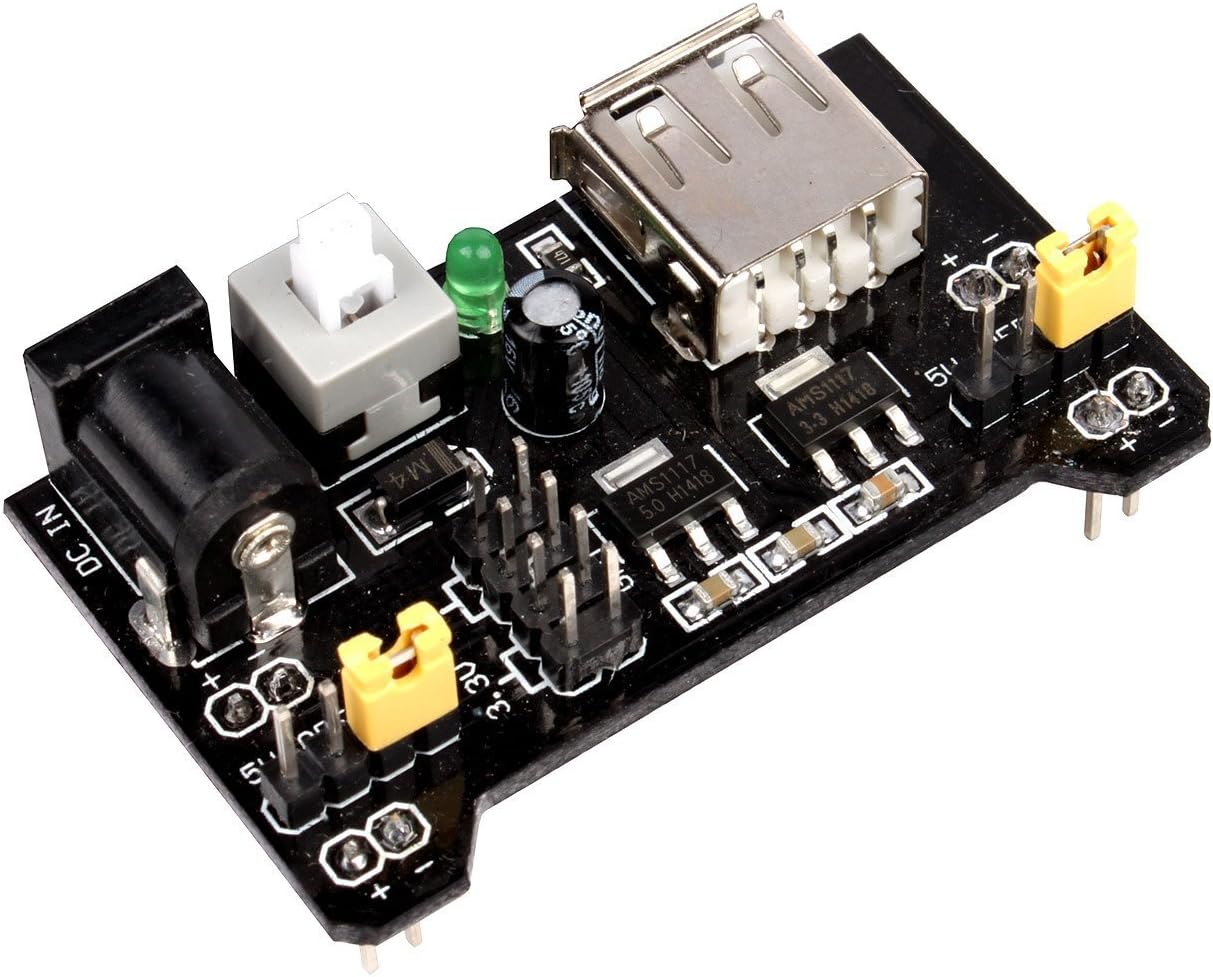 ARDUINO USB DC FUENTE/ ALIMENT 3.3V-5V SALID