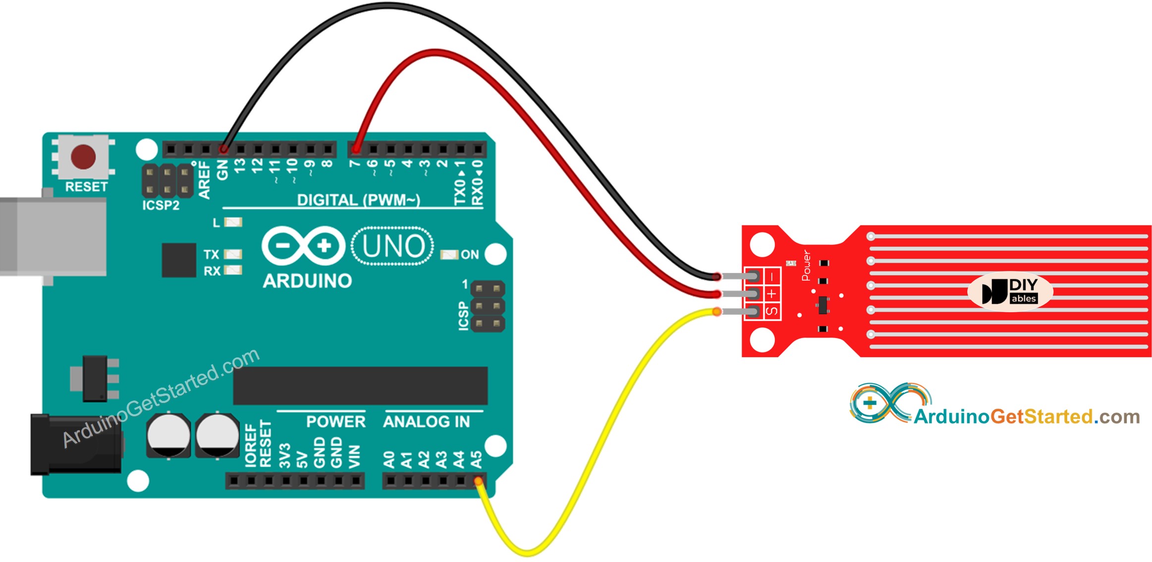 SENSOR ARDUINO WATER TEST
