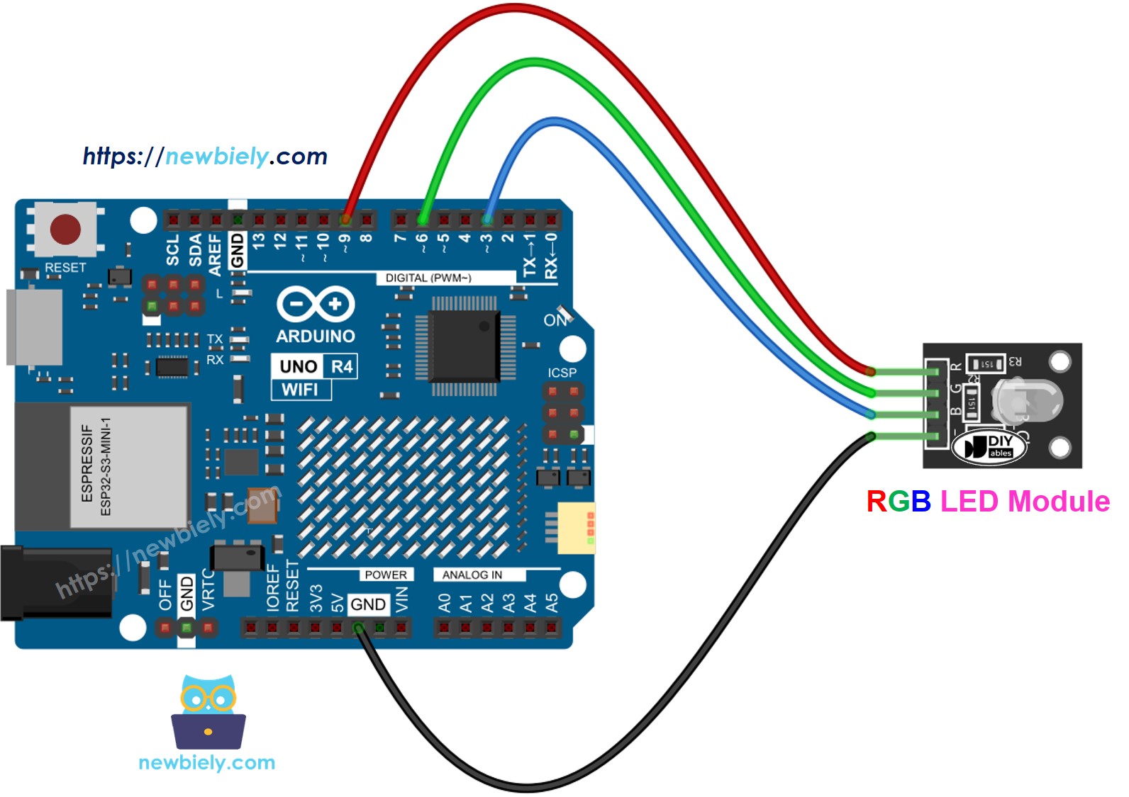 ARDUINO LED RGB