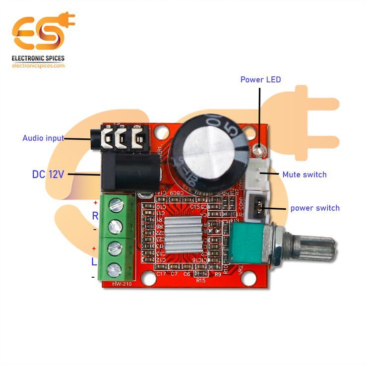 AMPLIFICADOR DE SONIDO IC PAM8610