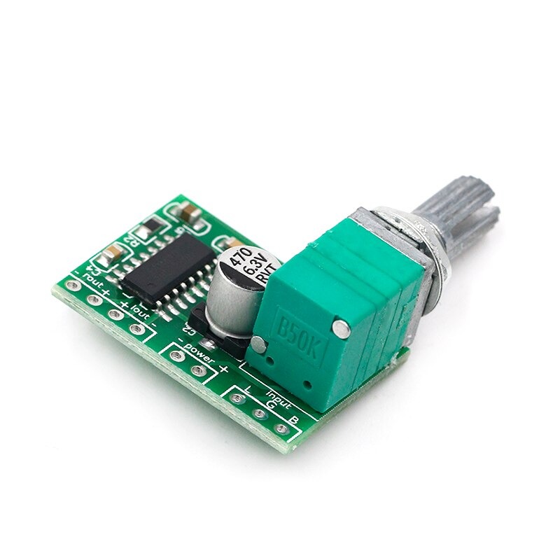 2x3W PAM8403 Mini Digital Amplifier Board - Class D with Pot