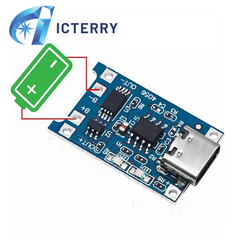 TP4056 18650 Li-ion USB Type-C
