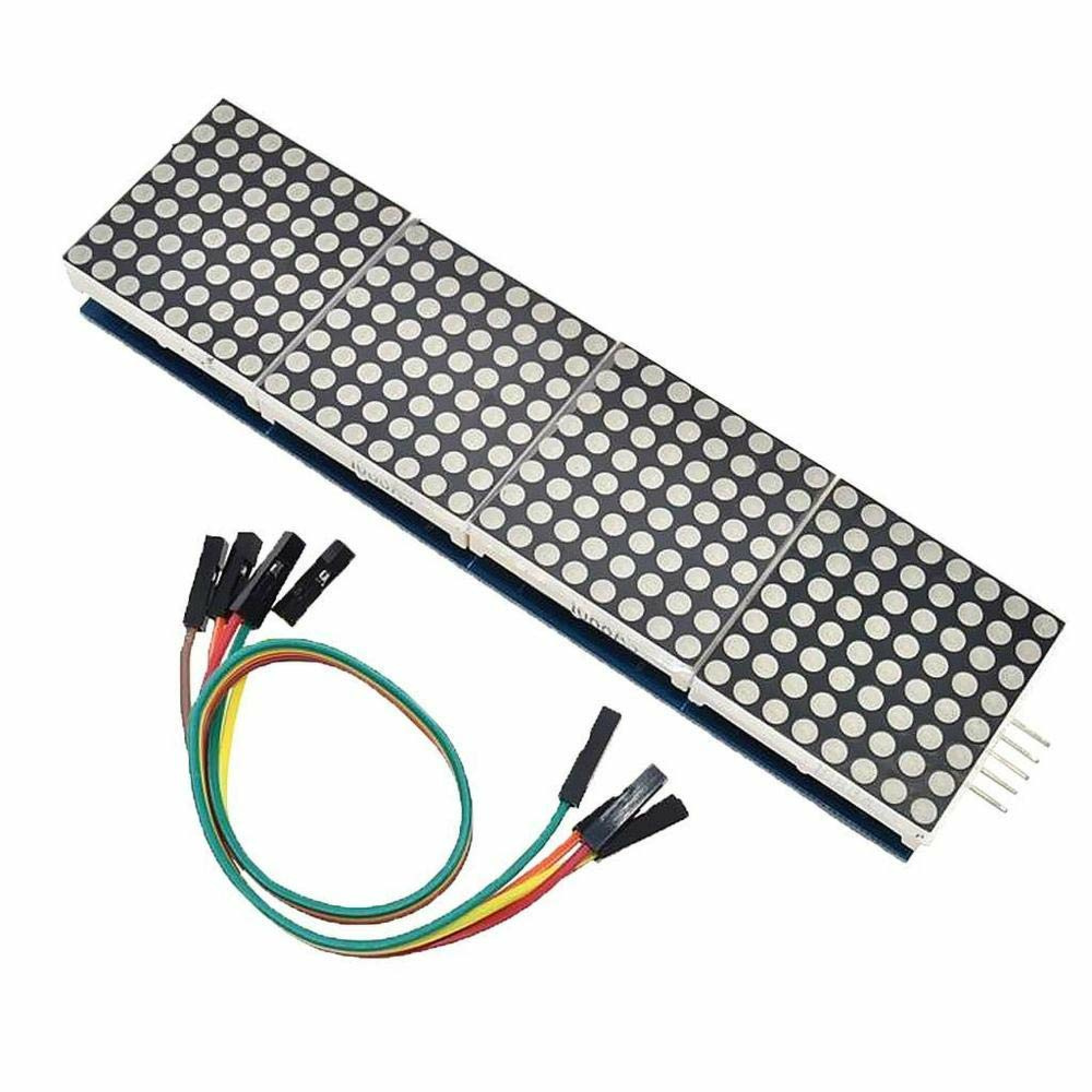 ARDUINO MAX7219 MODULO MATRIZ LEDS 8X8 ROJO ARDUINO PIC
