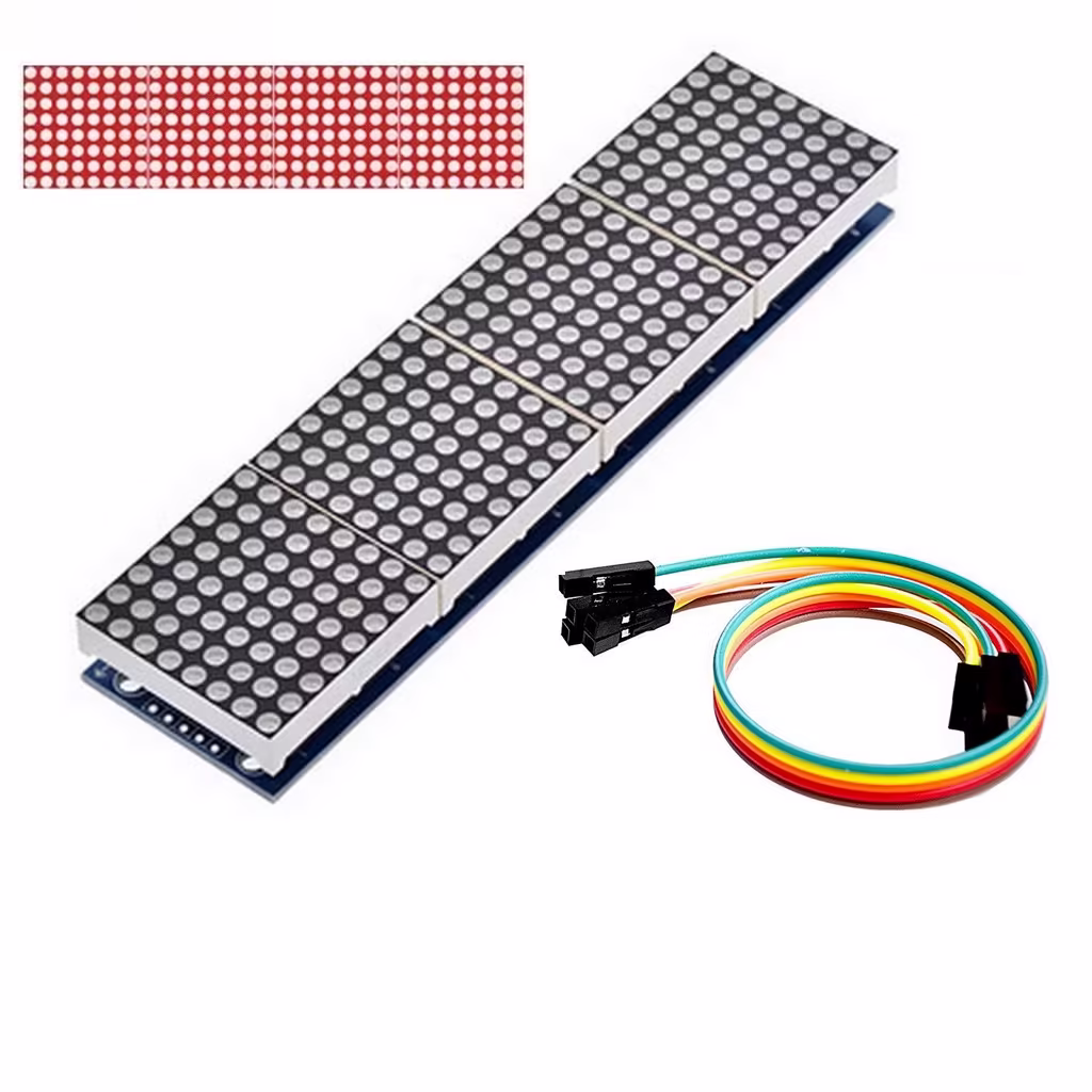 ARDUINO MAX7219 MODULO MATRIZ LEDS 8X8 ROJO ARDUINO PIC
