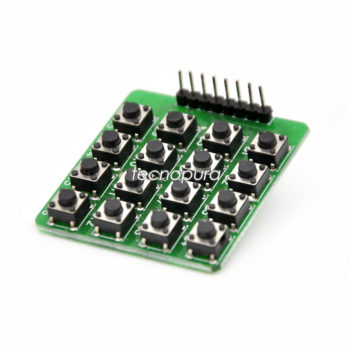 ARDUINO 16 PULSADORES 4 PIN
