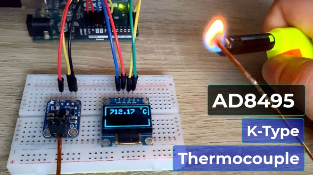 ARDUINO THERMOCOUPLE SENSOR