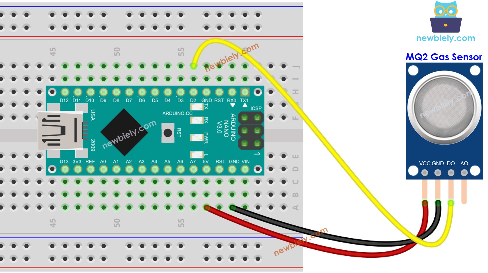 ARDUINO SENSOR DE GAS