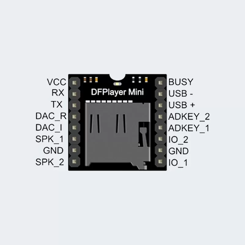 ARDUINO DFPLAYER MINI MP3