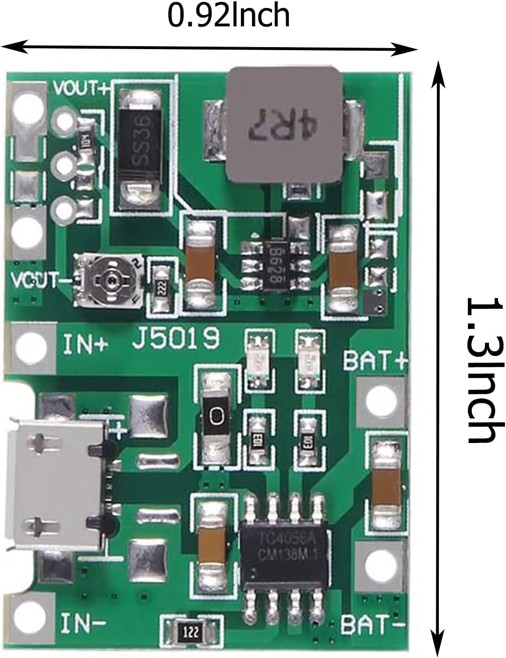 MODULO DE CARGA -  DESCARGA DE BATERIA 21V 15 VA