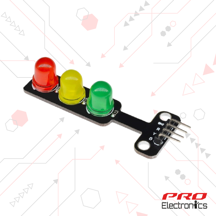 MODULO LED SEMAFORO 5V DC