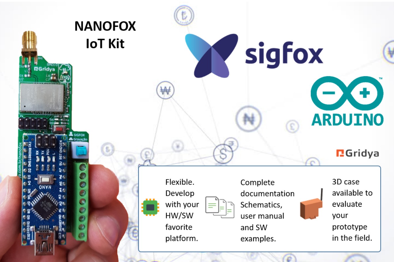 KIT CON ARDUINO SIGFOX RCZ4