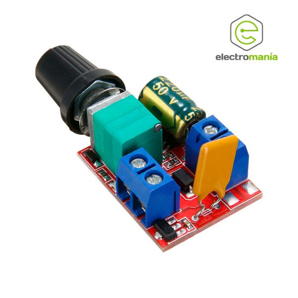 REGULADOR DE VELOCIDAD MOTOR DC PWM 3 A 6-28
