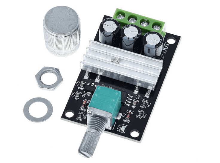 REGULADOR DE VELOCIDAD MOTOR DC PWM 3 A 6-28