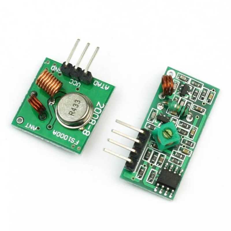 MODULO RF EMISOR Y RECEPTOR