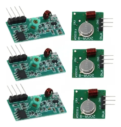 MODULO RF EMISOR Y RECEPTOR